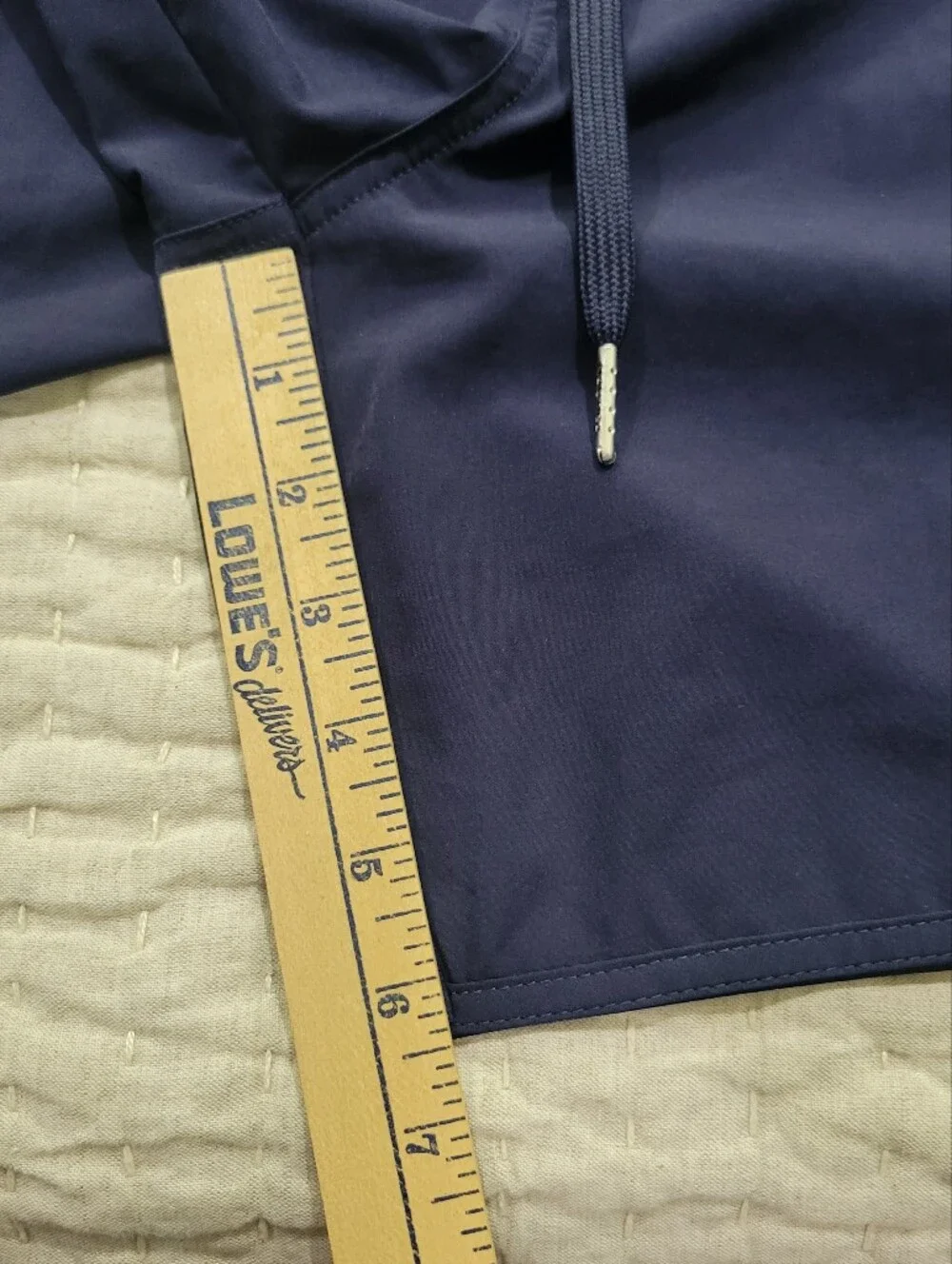 Nautica Swim Shorts Womens Navy Blue MEDIUM with Pockets - Picture 7 of 8